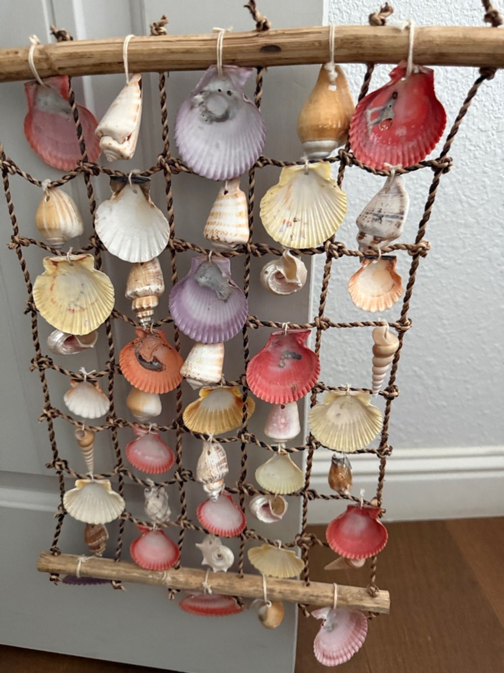 Seashell Hanging Wall Decor - Multicolor - Picture 2 of 7